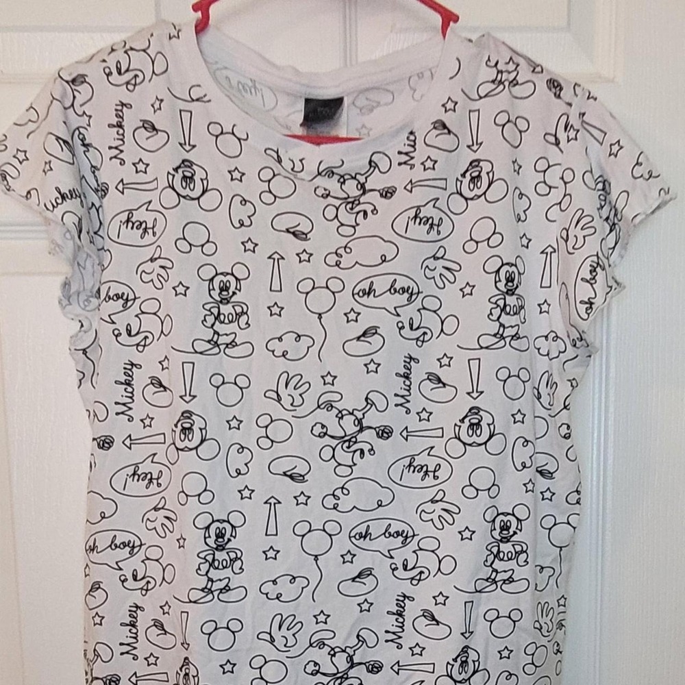 Retro inspired Mickey Mouse all over print